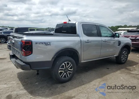2024 Ford Ranger Lariat из США, поврежденный, VIN 1FTER4KH8RLE29047